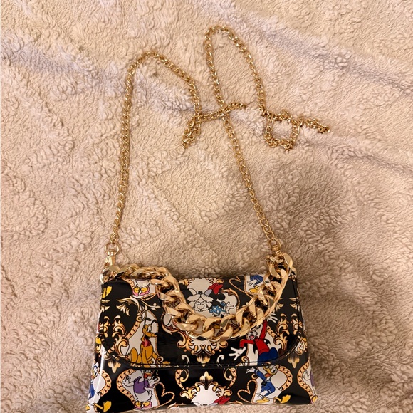 Aldo Handbags - Aldo D100 beltbag Disney Character Clutch - Black, Gold, and Blue